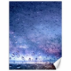 Gouttes D eau Galaxy Canvas 12  X 16  by kcreatif