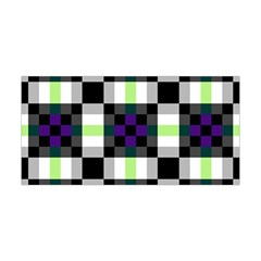 Agender Flag Plaid With Difference Yoga Headband by WetdryvacsLair