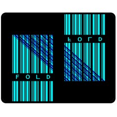 Folding For Science Double Sided Fleece Blanket (medium)  by WetdryvacsLair