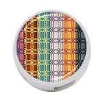 Grungy Vintage Patterns 4-Port USB Hub (Two Sides) Front