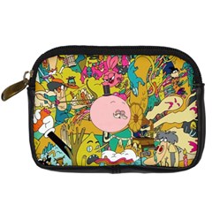 Cartoon Wallpapers Digital Camera Leather Case by Jancukart