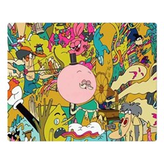 Cartoon Wallpapers Double Sided Flano Blanket (large)  by Jancukart