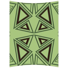 Abstract Pattern Geometric Backgrounds Back Support Cushion by Eskimos