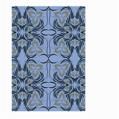 Folk Flowers Print Floral Pattern Ethnic Art Large Garden Flag (two Sides) by Eskimos