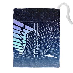 Attack On Titan Scouting Legion Drawstring Pouch (4xl) by artworkshop