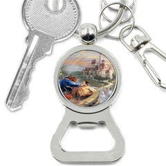 Beauty And The Beast Castle Bottle Opener Key Chain by artworkshop