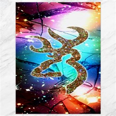 Browning Deer Glitter Galaxy Canvas 36  X 48  by artworkshop