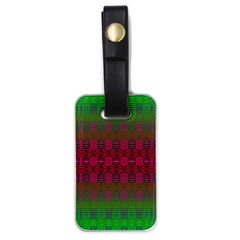 Synchronicity Sings Luggage Tag (one Side) by Thespacecampers