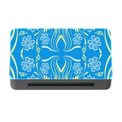 Folk Flowers Print Floral Pattern Ethnic Art Memory Card Reader With Cf by Eskimos