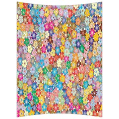 Floral Flowers Back Support Cushion by artworkshop