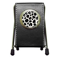 Texture Design Wallpaperpublic Pen Holder Desk Clock by artworkshop