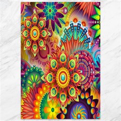 Mandalas Colorful Abstract Ornamental Canvas 12  X 18  by artworkshop