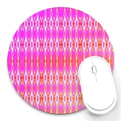 Pinktastic Round Mousepads