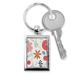Nature Flora Key Chain (Rectangle) Front