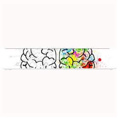 Brain-mind-psychology-idea-drawing Small Bar Mats by Jancukart