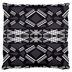 Abstract Pattern Geometric Backgrounds  Large Cushion Case (two Sides) by Eskimos