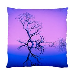 Nature-inspiration-trees-blue Standard Cushion Case (two Sides) by Jancukart