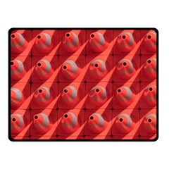 Sculpture-art-traffic-cones-plastic Double Sided Fleece Blanket (small)  by Jancukart