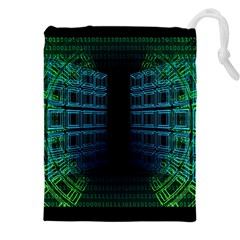 Technology-artificial-intelligence Drawstring Pouch (4xl) by Jancukart
