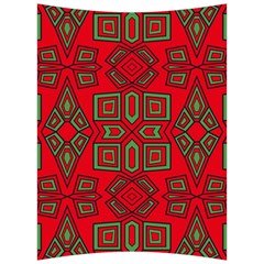 Abstract Pattern Geometric Backgrounds Back Support Cushion by Eskimos