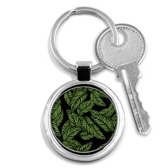  Leaves  Key Chain (round) by artworkshop
