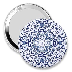 Blue-design 3  Handbag Mirrors by nateshop