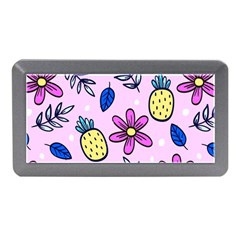 Flowers Purple Memory Card Reader (mini) by nateshop