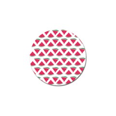 Illustration Watermelon Fruit Food Melon Golf Ball Marker by Sapixe
