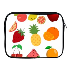 Fruits Cartoon Apple Ipad 2/3/4 Zipper Cases by Sapixe