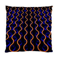 Pattern Abstract Wwallpaper Waves Standard Cushion Case (two Sides) by Jancukart