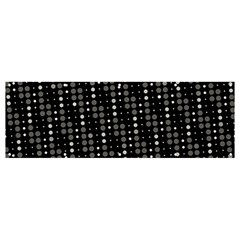 Illustration  Dots Dot Geometric Pattern Digital Art Banner And Sign 12  X 4  by Wegoenart