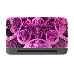 Fractal-math-geometry-visualization Pink Memory Card Reader With Cf by Pakrebo