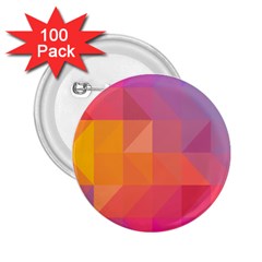 Illustration Geometric Pattern Design Graphic 2 25  Buttons (100 Pack)  by Wegoenart