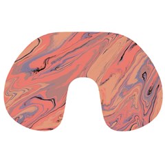 Illustration Background Light Abstract Texture Travel Neck Pillow by Wegoenart