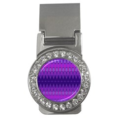 Illustration Purple Abstract Wallpaper Pattern Abstract Money Clips (cz)  by Sudhe