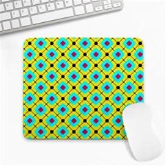 Abstract Pattern Tiles Square Design Modern Large Mousepads by Amaryn4rt