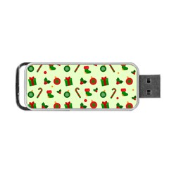 Illustration Festive Background Holiday Background Portable Usb Flash (two Sides) by Amaryn4rt