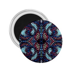 Blue Onn Burgundy 2 25  Magnets by kaleidomarblingart
