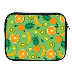 Fruit Tropical Pattern Design Art Apple Ipad 2/3/4 Zipper Cases by danenraven