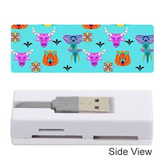 Illustration Design Gardening Texture Memory Card Reader (stick) by danenraven
