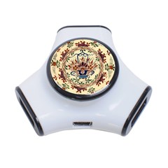 Vintage Antique Plate China 3-port Usb Hub by Ravend