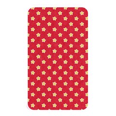 Felt Background Paper Red Yellow Star Memory Card Reader (rectangular) by artworkshop