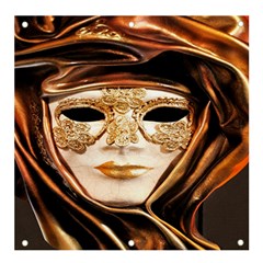 Venetian Mask Banner And Sign 4  X 4  by ConteMonfrey