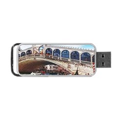Lovely Gondola Ride - Venetian Bridge Portable Usb Flash (one Side) by ConteMonfrey