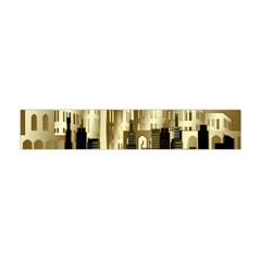 Architecture City House Flano Scarf (mini) by Jancukart
