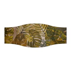Nature Monstera Leaves Leaf Foliage Boho Style Stretchable Headband by Wegoenart