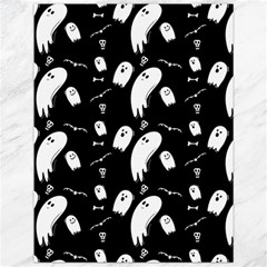 Ghost Background Halloween Canvas 12  X 16  by Wegoenart