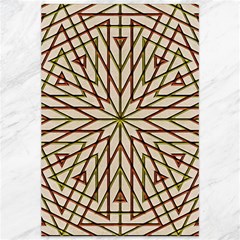 Kaleidoscope Line Triangle Pattern Canvas 12  X 18  by Ravend