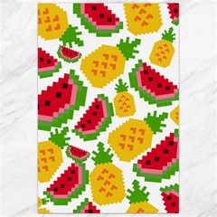 Watermelon Pattern Fruit Summer Canvas 24  X 36  by Wegoenart