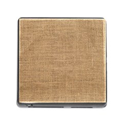 Burlap Texture Memory Card Reader (square 5 Slot) by nateshop